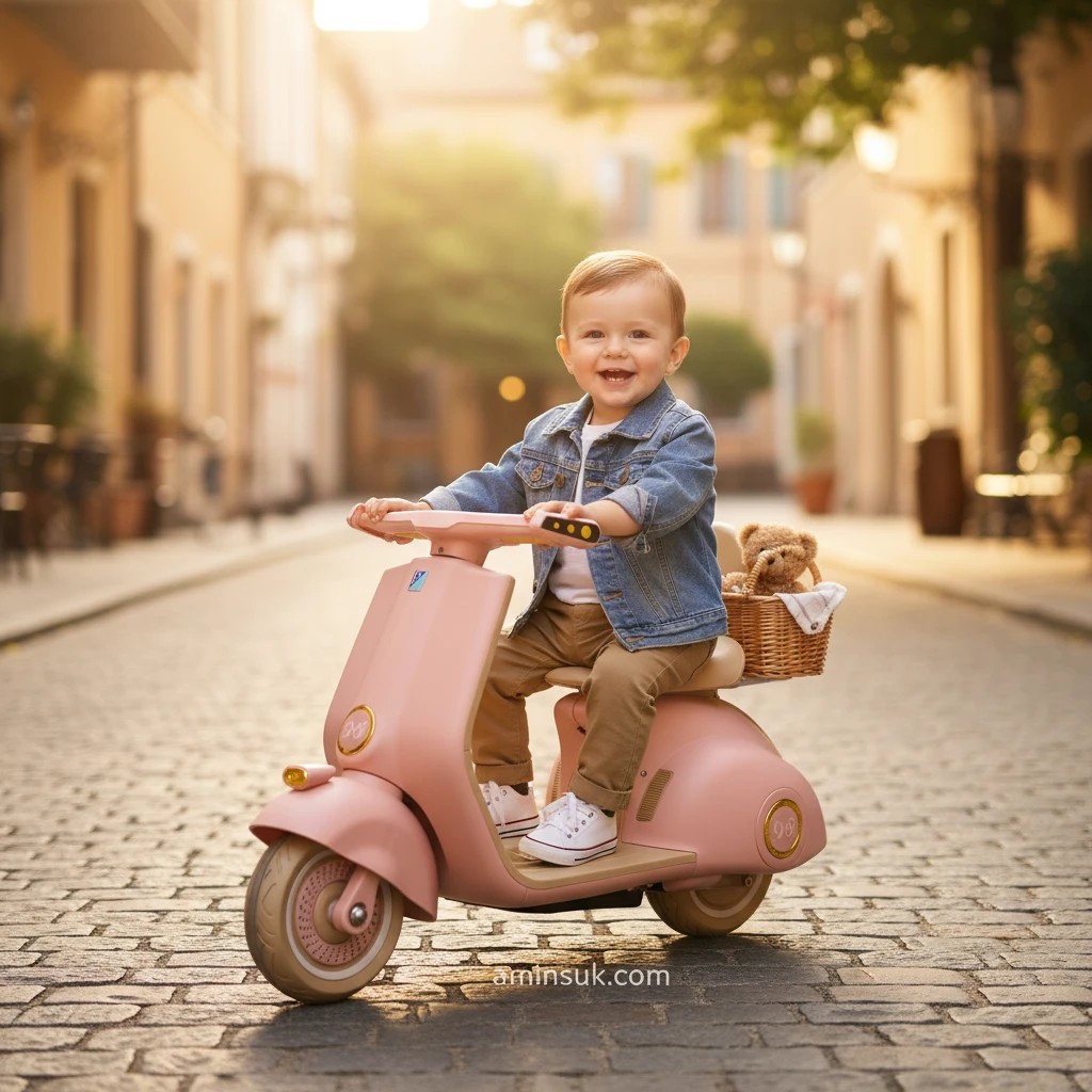 Children’s Electric Sport Moto Scooter thumbnail 2