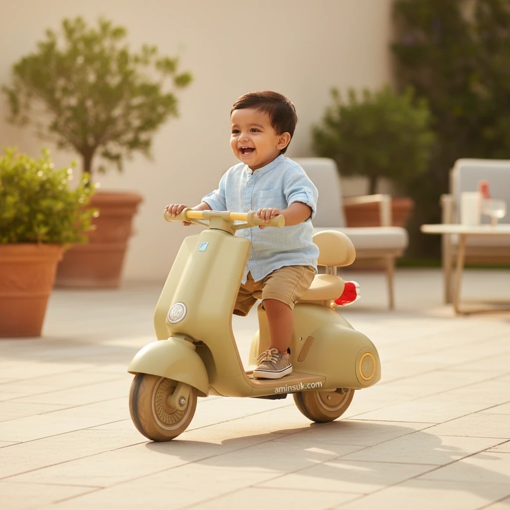 Children’s Electric Sport Moto Scooter thumbnail 3