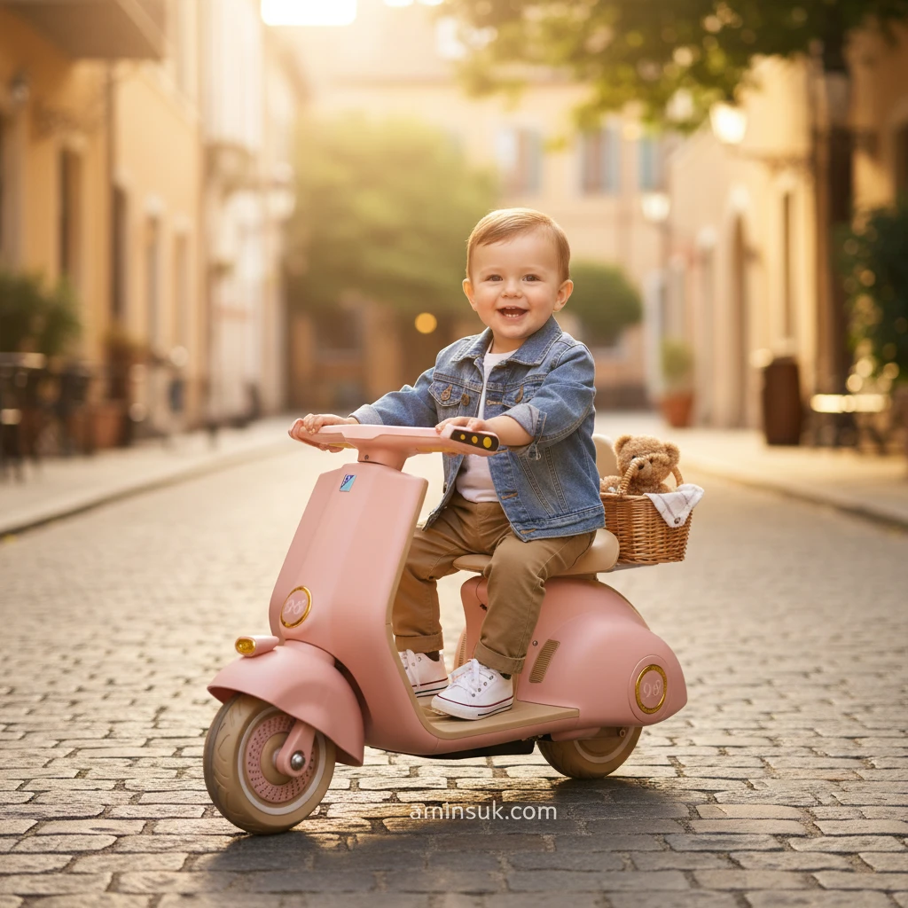 Children’s Electric Sport Moto Scooter thumbnail 5